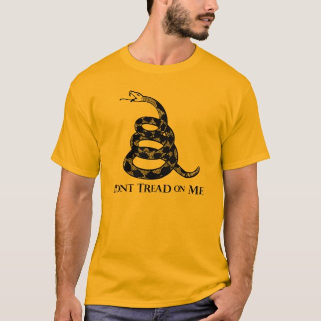 Não pise em mim o t-shirt (Frente)