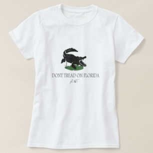 Não pise na camisa da Flórida
