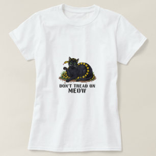 Não pise no Meow - Camiseta Gato Revolucionária