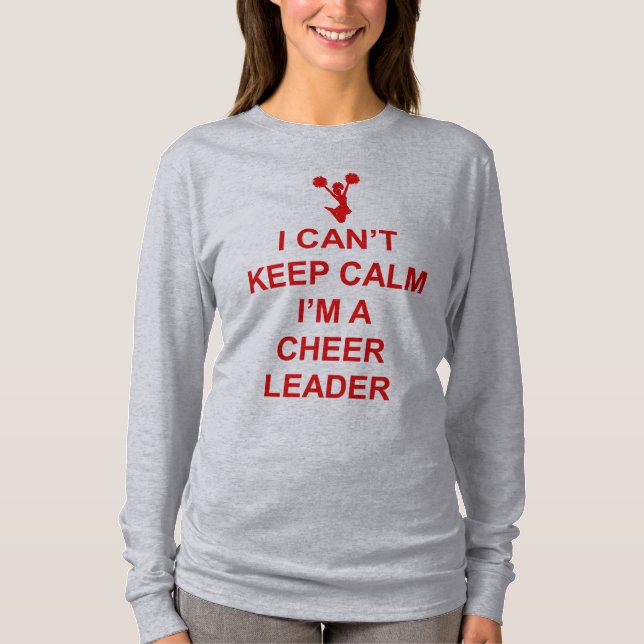 Não pode manter camisetas engraçadas calmas do (Frente)