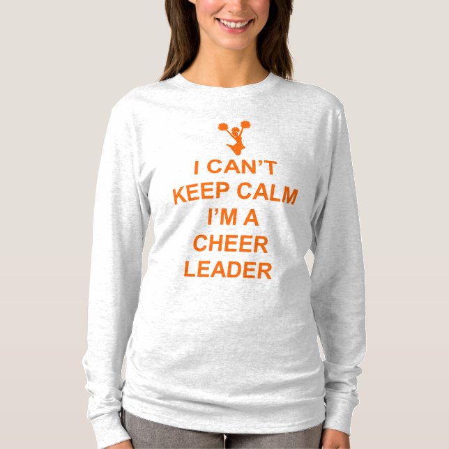 Não pode manter camisetas engraçadas calmas do (Frente)