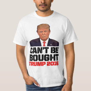 Não pode ser comprado o t-shirt 2016 de Donald