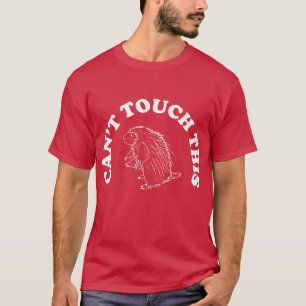 Não pode tocar neste t-shirt do porco-