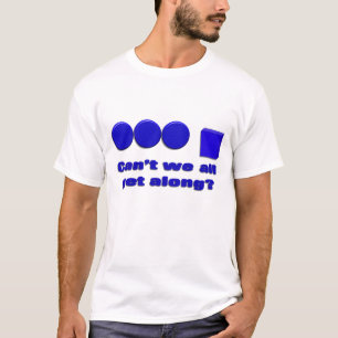 Não podemos nós todos obter ao longo do t-shirt