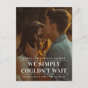 Não podíamos esperar o anúncio do casamento de fot