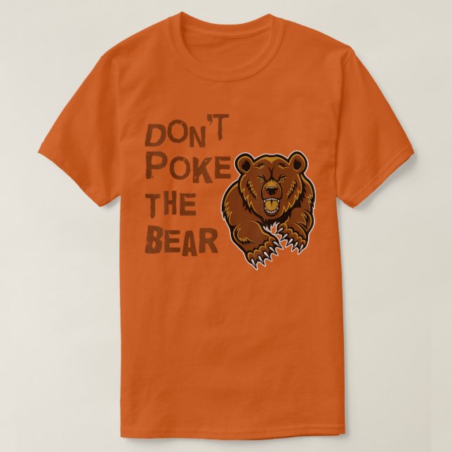 Não Põe a Camisa do Urso (Frente do Design)
