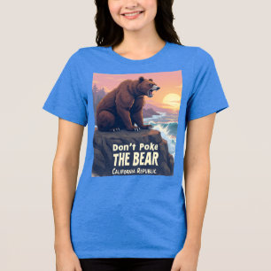 Não Põe o Urso - Camisa Gráfica Do Urso Negrito