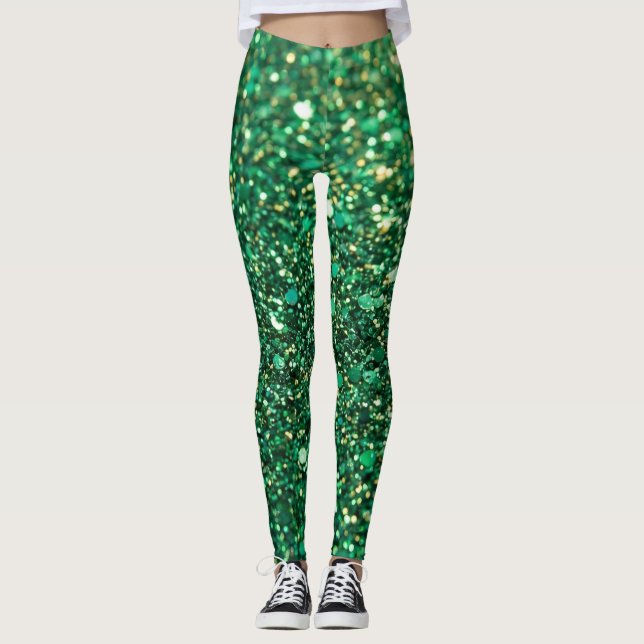 Não Posso Beliscar Estas Leggings Irlandesas (Frente)