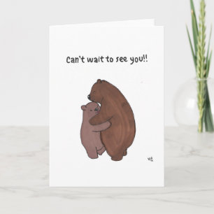 Não posso esperar para ver seu cartão