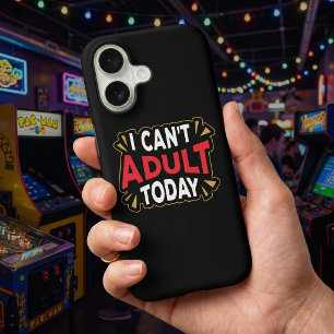 Não Posso Ser Adulta Hoje Piada de Introvertido