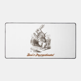 Não procrastinem! Wonderland White Rabbit Watch
