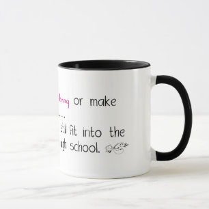 Não queira vangloriar-se a caneca