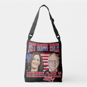 Não Retornando Harris Walz 2024 Tote Bag
