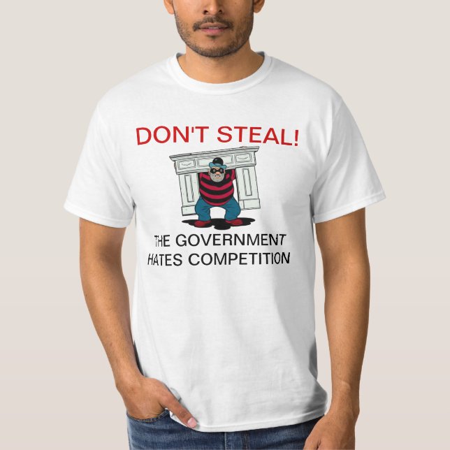 Não roube t-shirt da competição dos ódios do (Frente)