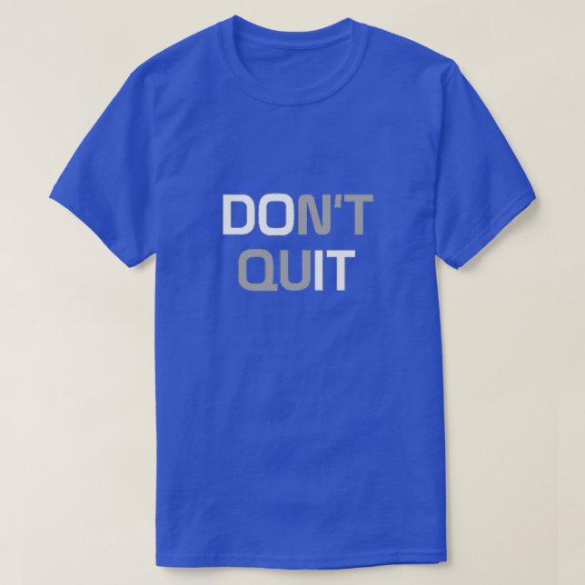 Não Sair da Camisa T (Frente do Design)