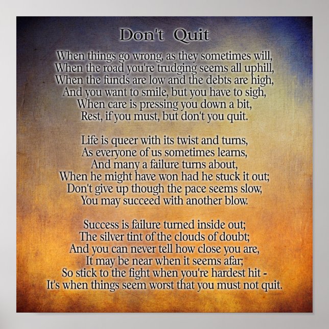 Não Sair — Impressão de Arte ** 12 x 12 (Frente)