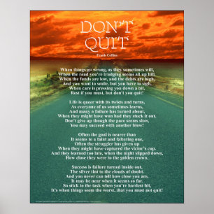 Não Sair - Poster de 16"x20"