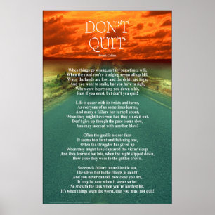 Não Sair - Poster de 24"x36"