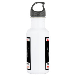 Não se apavore! Esta é somente uma garrafa da