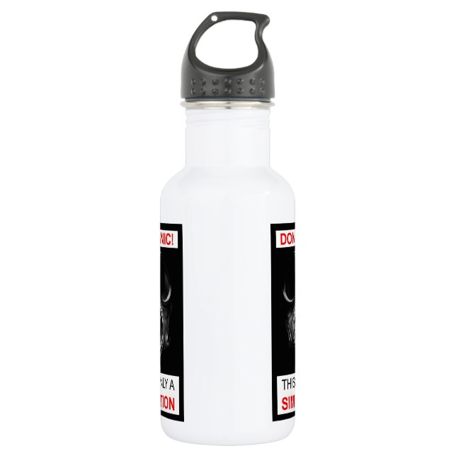 Não se apavore! Esta é somente uma garrafa da (Frente)