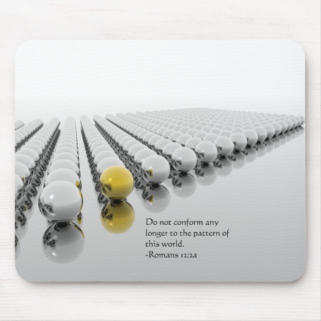 Não se conforma Mousepad (Frente)