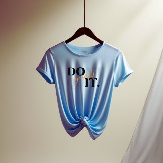 Não se desistam - Faça você mesmo uma camisa motiv