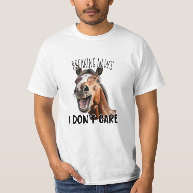 Não se importe com T-Shirt (Frente)