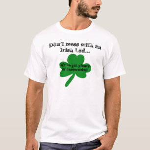Não se meta com uma camisa de humor irlandesa