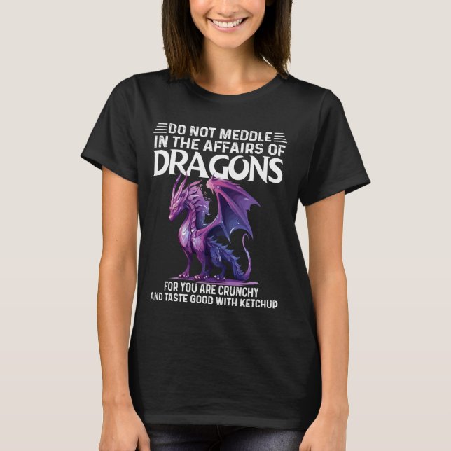 Não Se Mexa Nos Assuntos Da Camisa Dos Dragões Vio (Frente)