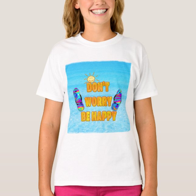 não se preocupe, T-Shirt (Frente)