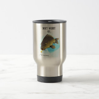 Não se preocupe VÃO… caneca de viagem da pesca da