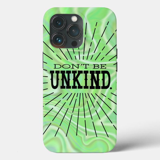 Não seja cruel Citar a capas de iphone de Prova de (Verso)