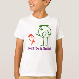 Não seja uma intimidação! o t-shirt do miúdo