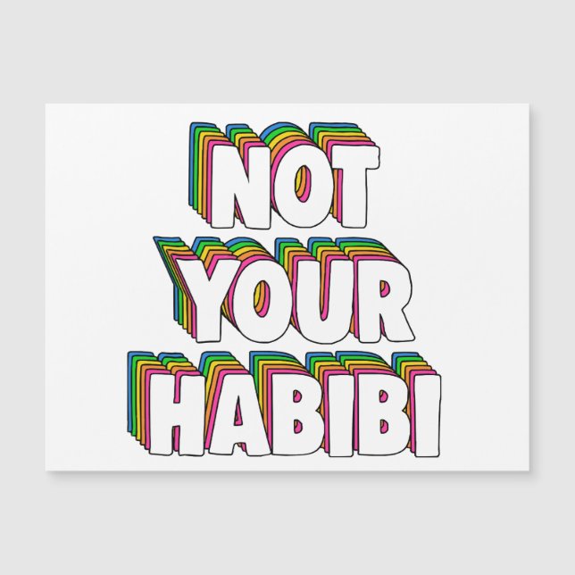 Não Seu Habibi (Frente)
