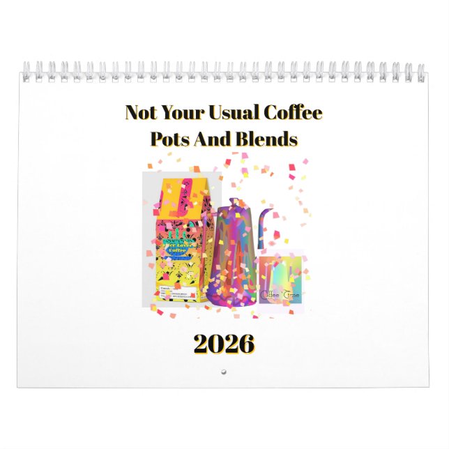 Não Seus Potes De Café E Calendário De Mistura (Capa)