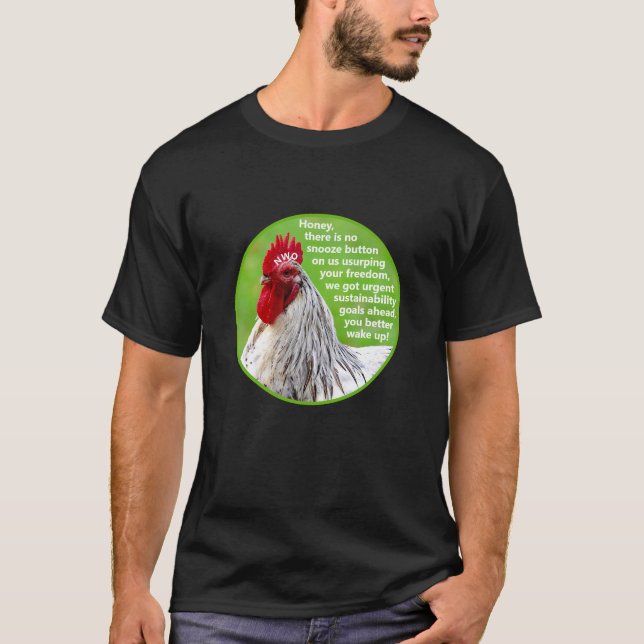 Não snooze (escuro) T-Shirt (Frente)