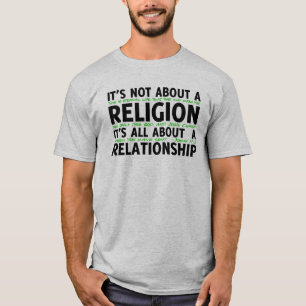 Não sobre a camisa da religião