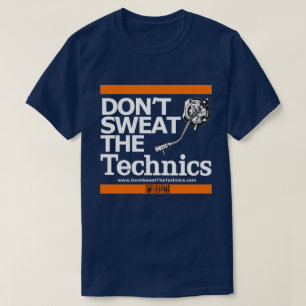 Não sue o t-shirt das técnicas