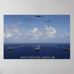 NÃO SUJE COM poster de AMÉRICA