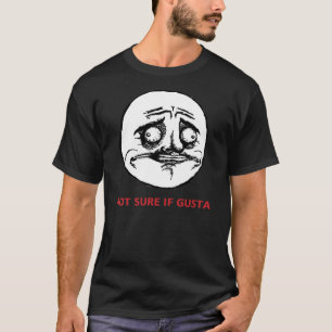 Não sure se Gusta - t-shirt preto