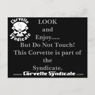 Não tocar no cartão postal