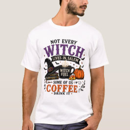 Não toda bruxa vive na camiseta Witch Fuel de Sale