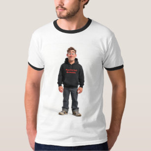 Não Toque na Camiseta Meme Existencial da Simulaçã
