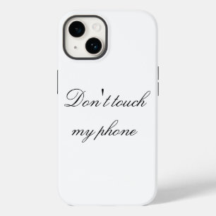 Não toque no meu telefone