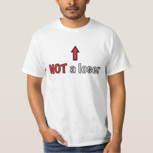 Não um t-shirt do vencido