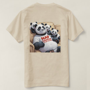 Nap Champion - Engraçado Pai Panda Sleep T-Shirt