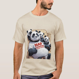 Nap Champion - Engraçado Pai Panda Sleep T-Shirt