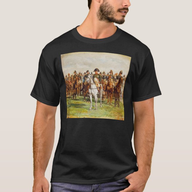 Napoleão e seu Funcionarios Clássico T-Shirt (Frente)