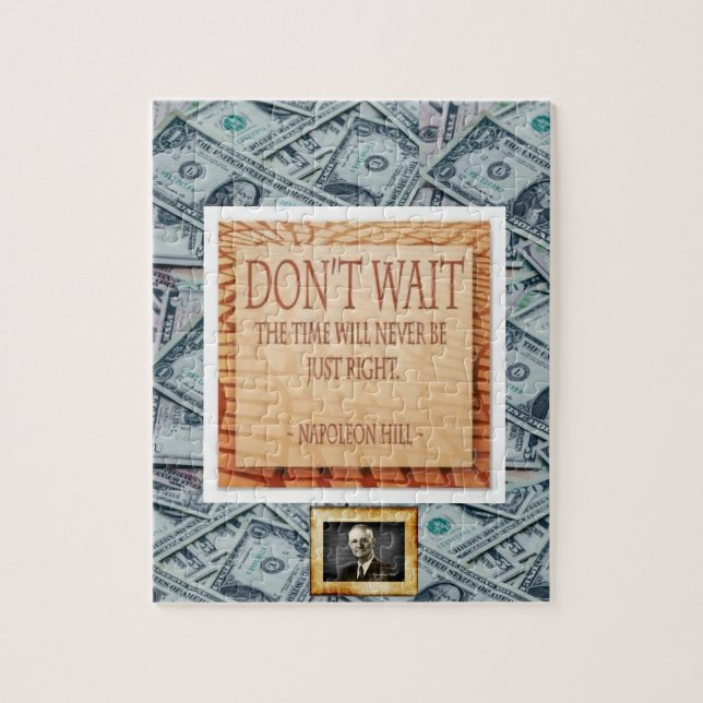 Napoleon Hill Jigsee Quebra-cabeça (Vertical)