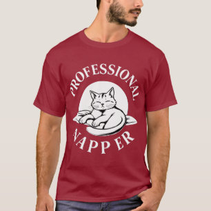 Napper Profissional - Cat Lover T-Shirts - Limitad